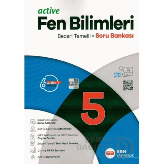 SBM /  5.SINIF ACTİVE FEN BİLİMLERİ SORU BANKASI(BECERİ TEMELLİ)