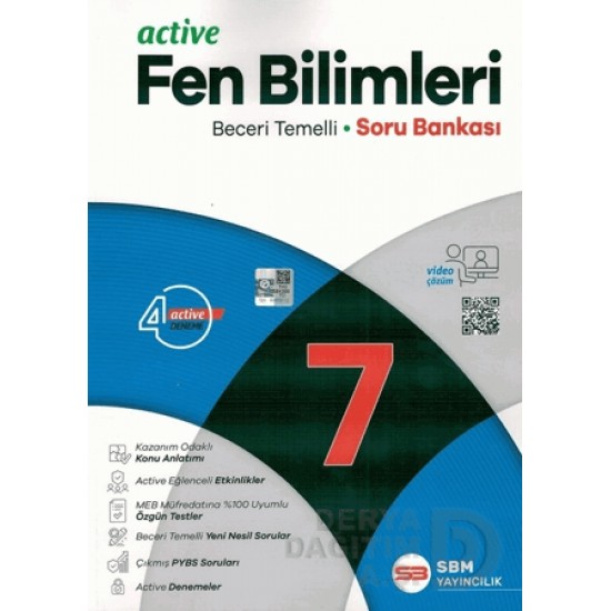 SBM /  7.SINIF ACTİVE FEN BİLİMLERİ SORU BANKASI(BECERİ TEMELLİ)