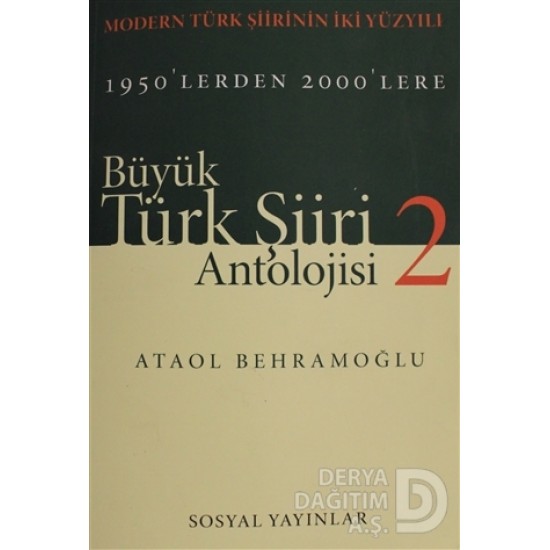 SOSYAL / BÜYÜK TÜRK ŞİİR ANTOLOJİSİ 2 KİTAP TAKIM