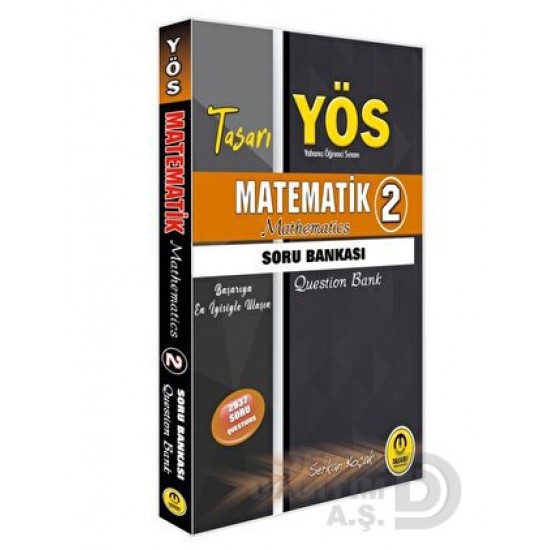 TASARI /  YÖS MATEMATİK 2 SORU BANKASI (MATH - QU)