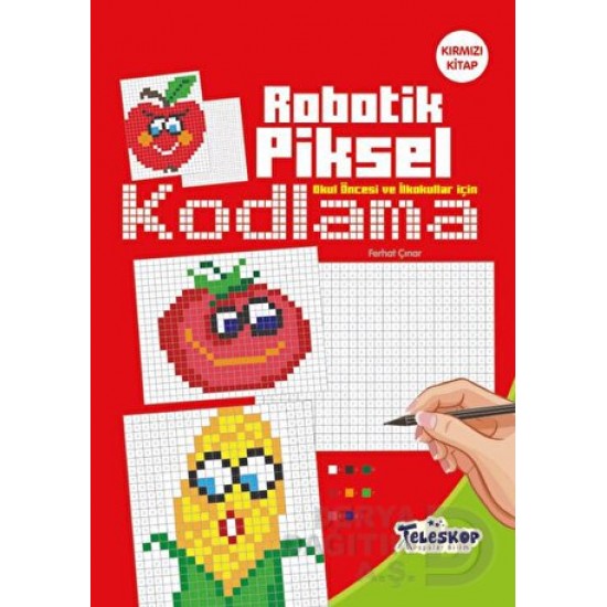 TELESKOP /  ROBOTİK PİKSEL KODLAMA - KIRMIZI KİTAP