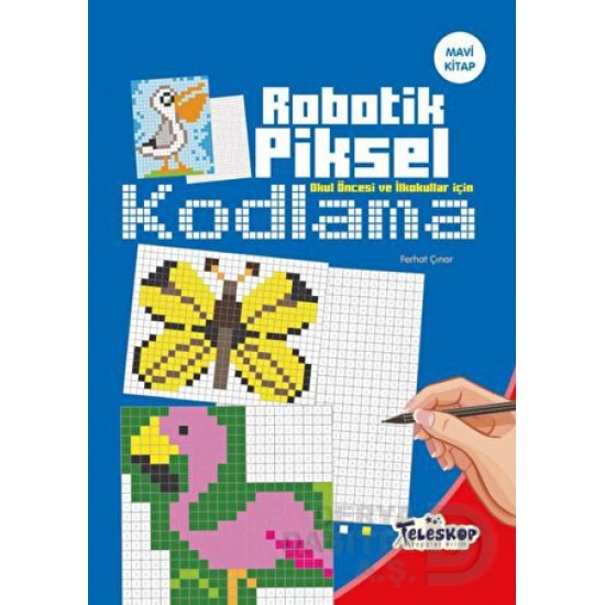 TELESKOP /  ROBOTİK PİKSEL KODLAMA - MAVİ KİTAP