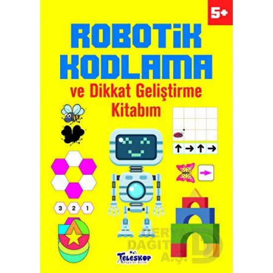 TELESKOP /  ROBOTİK KODLAMA VE DİKKAT GELİŞTİRME KİTABIM 5 +