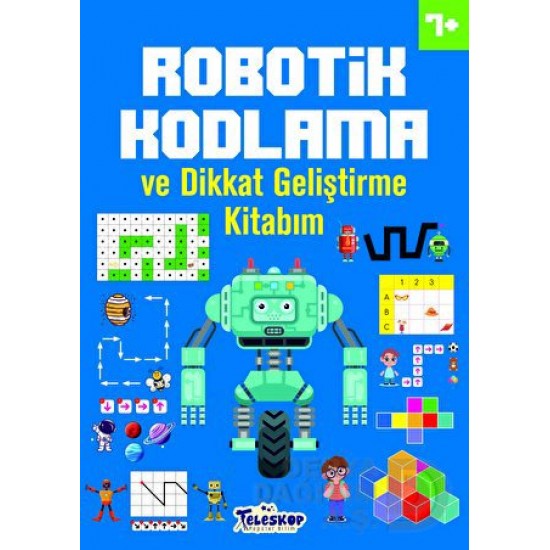 TELESKOP /  ROBOTİK KODLAMA VE DİKKAT GELİŞTİRME KİTABIM 6+