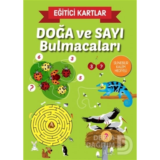 TELESKOP / DOĞA VE SAYI BULMACALARI EĞİTİCİ KARTLA