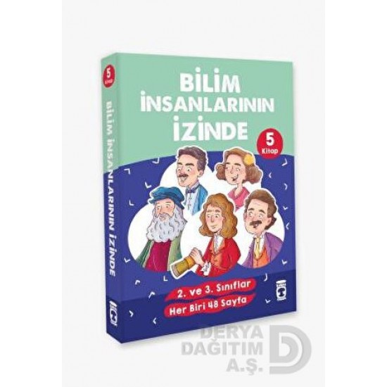 TİMAŞ  / BİLİM İNSANLARININ İZİNDE (5 KİTAP TAKIM)