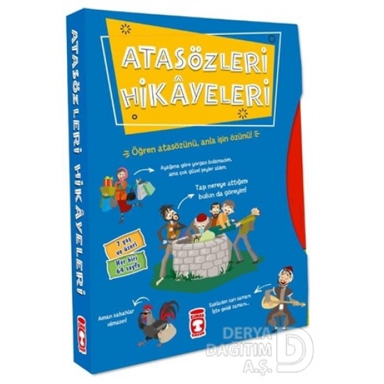 TİMAŞ  / ATASÖZLERİ HİKAYEŞERİ 5 KİTAPLIK SET