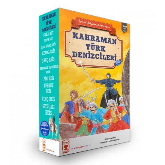 TİMAŞ / KAHRAMAN TÜRK DENİZCİLERİ 10 KİTAP