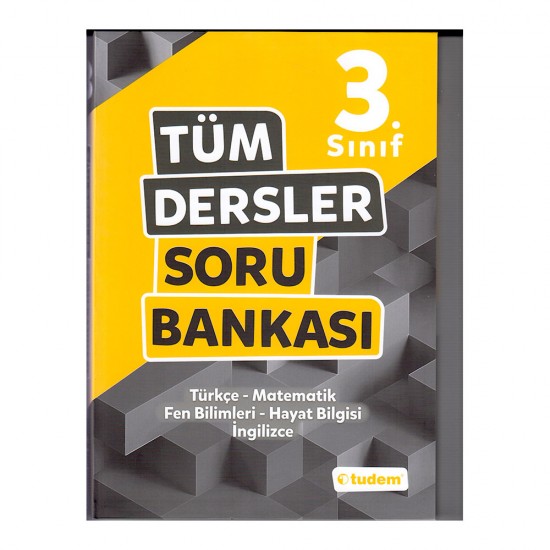 TUDEM / 3.SINIF TÜM DERSLER SORU BANKASI-İADESİZ