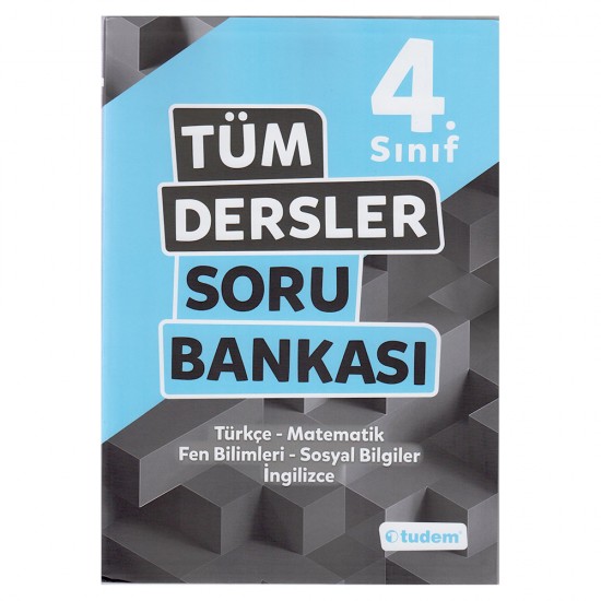 TUDEM / 4.SINIF TÜM DERSLER SORU BANKASI - İADESİZ