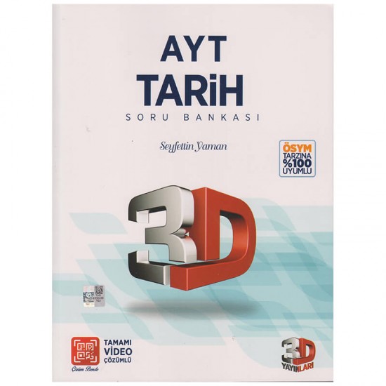 ÜÇD /  AYT TARİH SORU BANKASI (49598 VİDEO ÇÖZÜMLÜ)