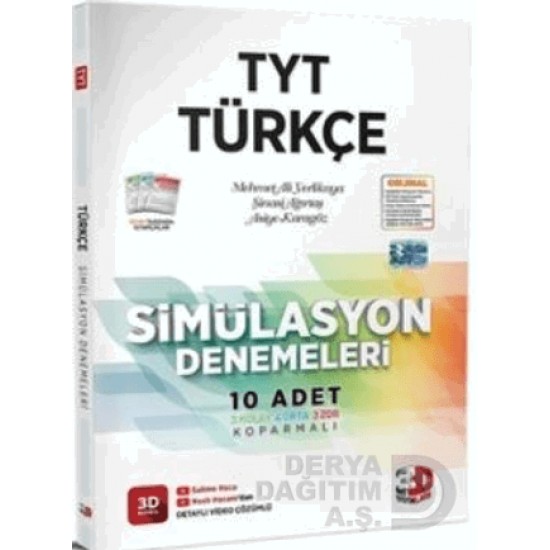 ÜÇD / TYT TÜRKÇE SİMÜLASYON DENEMELERİ