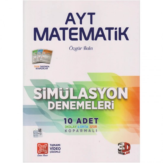 ÜÇD / AYT MATEMATİK SİMÜLASYON DENEMELERİ