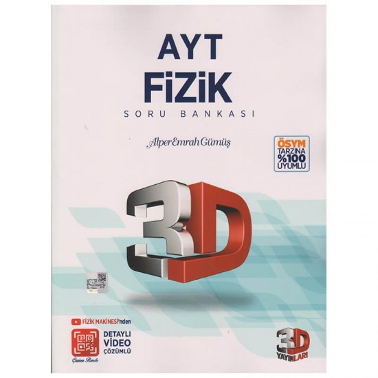 ÜÇD /  AYT FİZİK  SORU BANKASI (49543  VİDEO ÇÖZÜMLÜ)