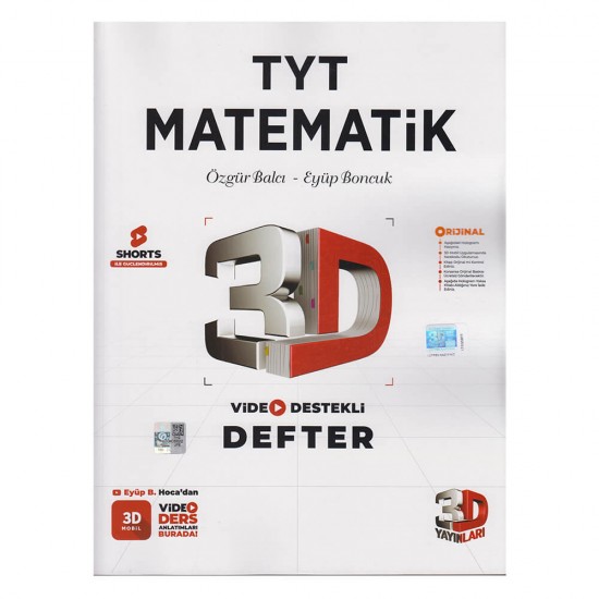 ÜÇD / TYT MATEMATİK VİDEO DESTEKLİ DEFTER