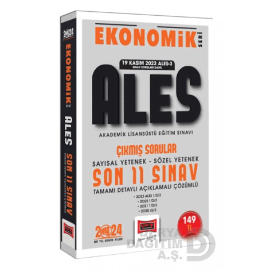 YARGI  /   ALES 2024 EKONOMİK (700793) SON 11 SINAV