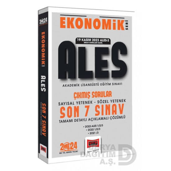 YARGI  /  ALES 2024 EKONOMİK (700966) SON 7 SINAV