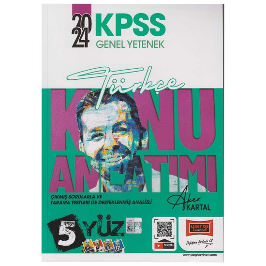 YARGI  /   KPSS 2024 GENEL YETENEK TÜRKÇE KA (5YÜZ)