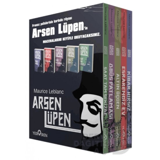 YEDİVEREN /  ARSEN LÜPEN SETİ(5 KİTAP KUTU)