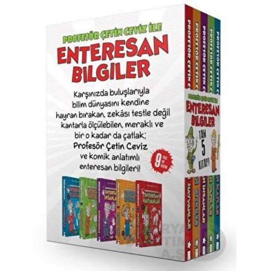 YEDİVEREN / ENTERESAN BİLGİLER SETİ 5 KİTAP TK.