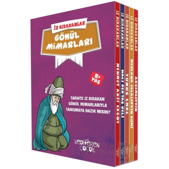 YEDİVEREN /  İZ BIRAKANLAR - GÖNÜL MİMARLARI(KUTU TAKIM)