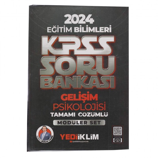 YEDİİKLİM /   KPSS 2024 EĞİTİM BİL.MÖDÜLER SORU BANKASI