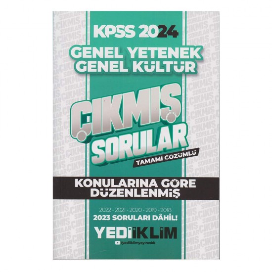 YEDİİKLİM /   KPSS 2024 GY - GK KONULARINA GÖRE ÇIKMIŞ SORULAR