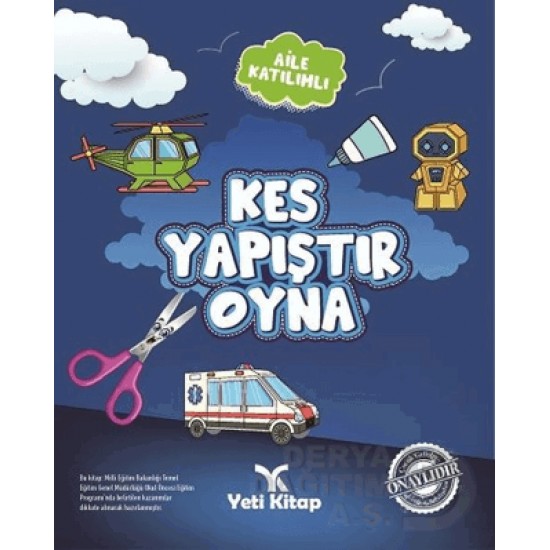 YETİ KİTAP / KES YAPIŞTIR OYNA - 2