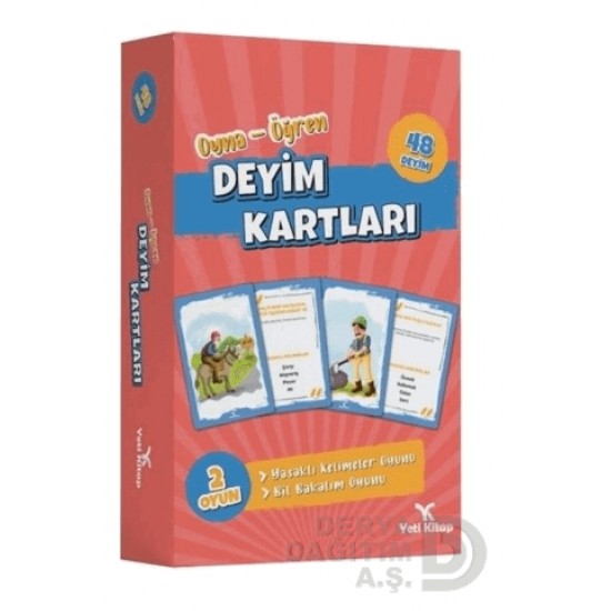 YETİ KİTAP / DEYİM KARTLARI - OYNA ÖĞREN