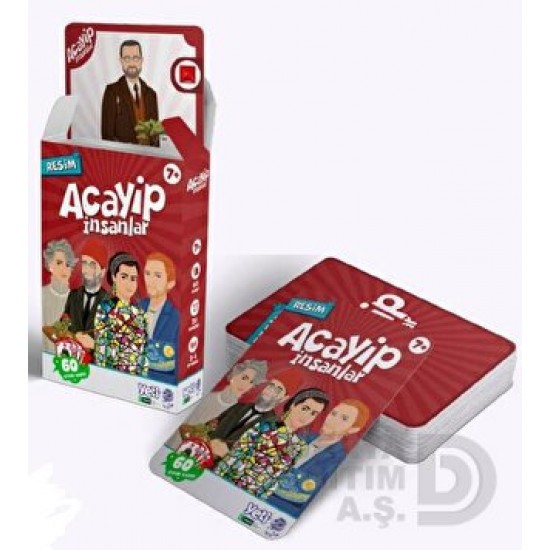 YEŞİLAY YAYINLARI /  ACAYİP İNSANLAR - RESİM (OYUN KARTI)