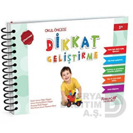 YUMURCAK / DİKKAT GELİŞTİRME - 3 YAŞ