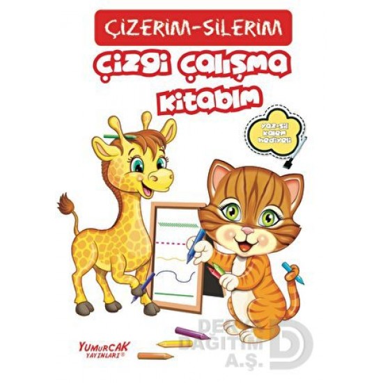 YUMURCAK / ÇİZ SİL - ÇİZGİ ÇALIŞMA KİTABIM