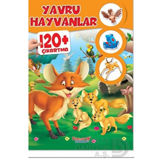 YUMURCAK / YAVRU HAYVANLAR - 120+ ÇIKARTMA