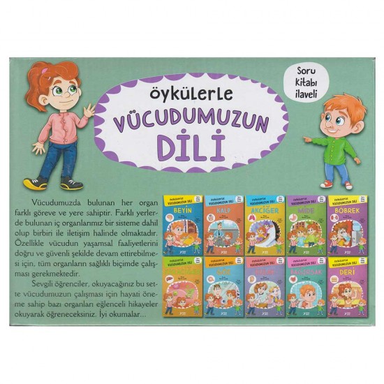 YUVA  /   3 - 4 SINIF ÖYKÜLERLE VÜCUDUMUZUN DİLİ(10 KİTAP)