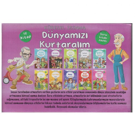 YUVA  /   3 - 4  SINIF DÜNYAMIZI KURTARALIM (10 KİTAP)