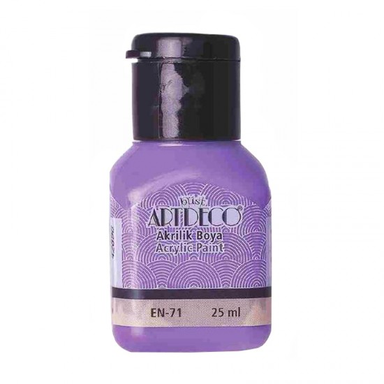 ARTDECO 070A-3608 AKRİLİK BOYA 25ML MOR