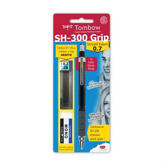 TOMBOW SH-300 GRIP 07MM A.MAVİ GR43 BLS