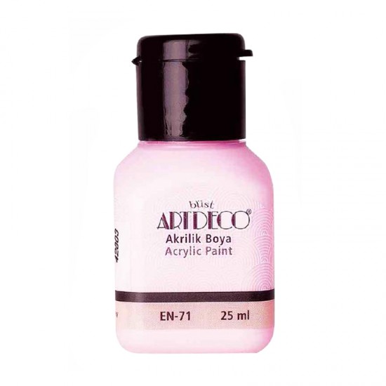 ARTDECO 070A-3674 AKRİLİK BOYA 25ML BEBEK PEMBE