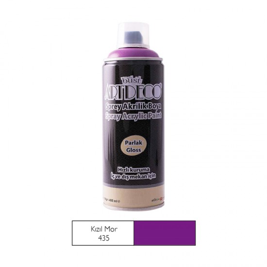 ARTDECO 400-435 SPREY BOYA 400ML KIZIL MOR