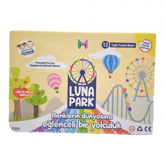 MOPAK 5301 LUNAPARK PASTEL BOYA 12 RENK