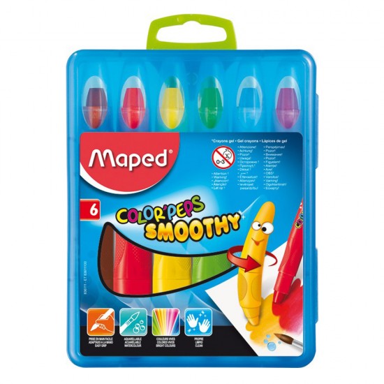 MAPED 836111 COLOR PEPS SMOOTHY PARLAK MUM BOYA 6