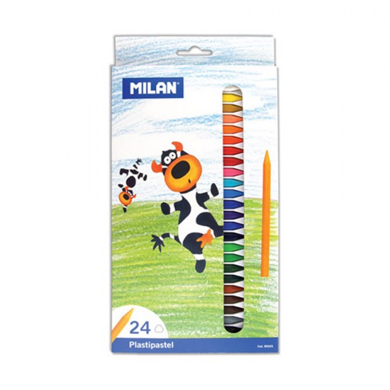 MİLAN 80025 PASTEL BOYA 24 LÜ