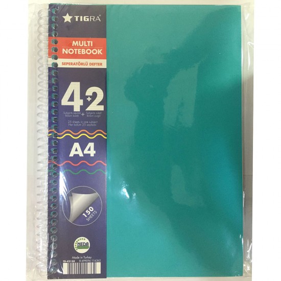 TİGRA TD-42150 4+2 AYRAÇ SPR DEFTER 150YP