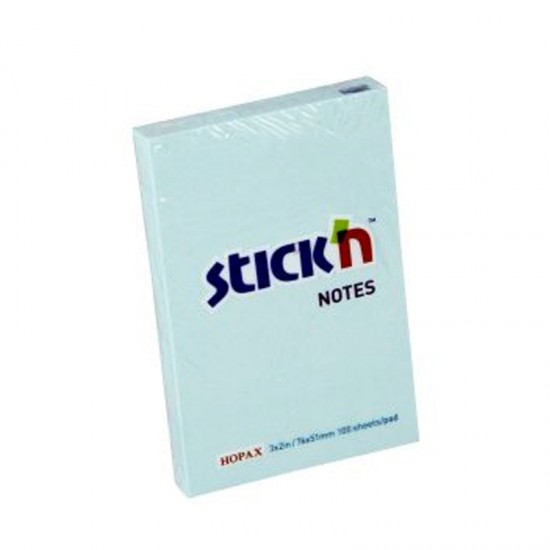 GIPTA 21146 STICKN 76X51 PASTEL MAVİ 100LÜ