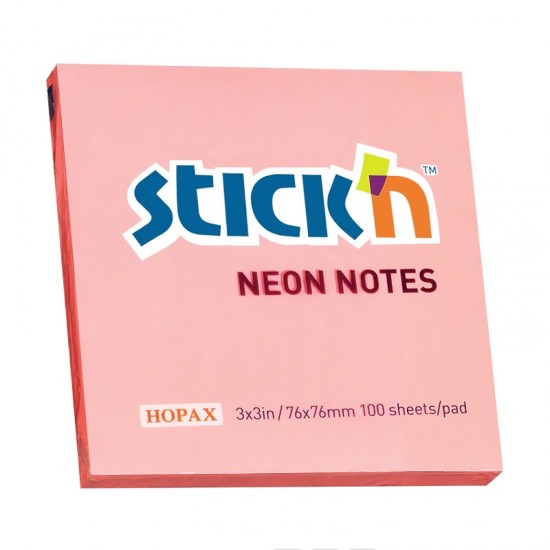 GIPTA 21166 STICKN 76X76 NEON PEMBE 100YP