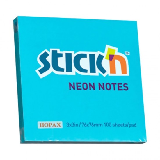 GIPTA 21209 STICKN 76X76 NEON MAVİ 100YP