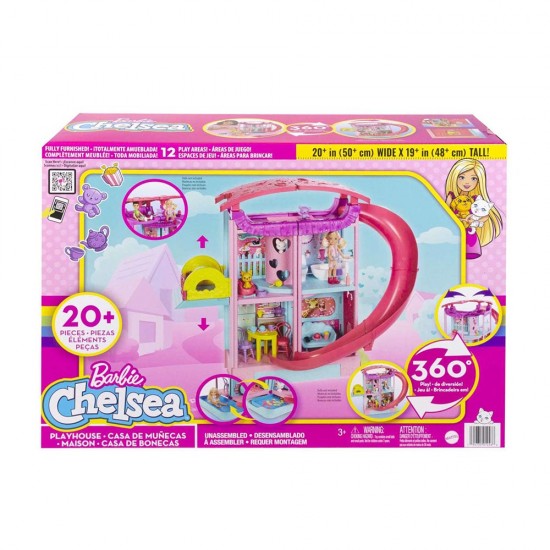 MATTEL HCK77 BARBİE CHELSEA OYUN EVI 2