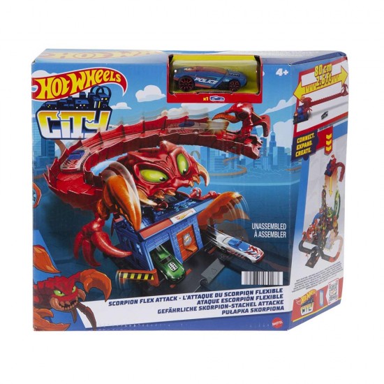 MATTEL HDR29 HOT WHEELS DUSMAN YARATIKLAR OYUN SETI 2