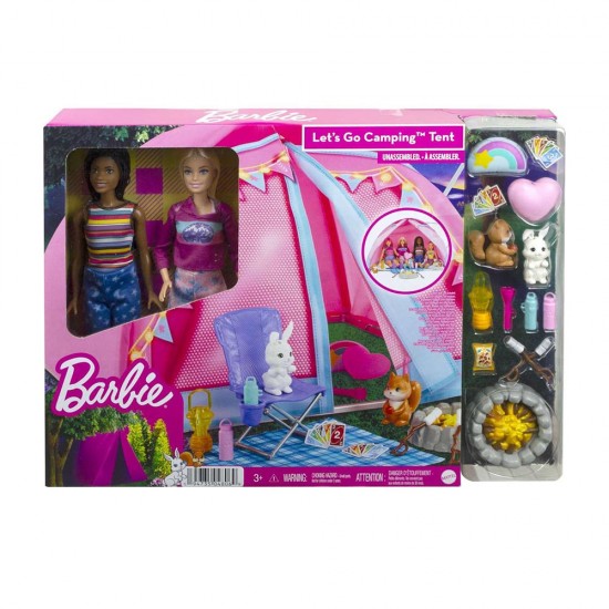 MATTEL HGC18 BARBİE MALİBU VE BROOKLYN KAMPTA OYUN SETI 4