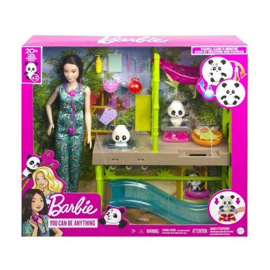 MATTEL HKT77 BARBİE PANDA BAKIM OYUN SETI 3